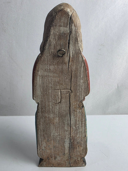 Vtg. Religious Santos Hand-carved Wooden Jesus (CSHW)