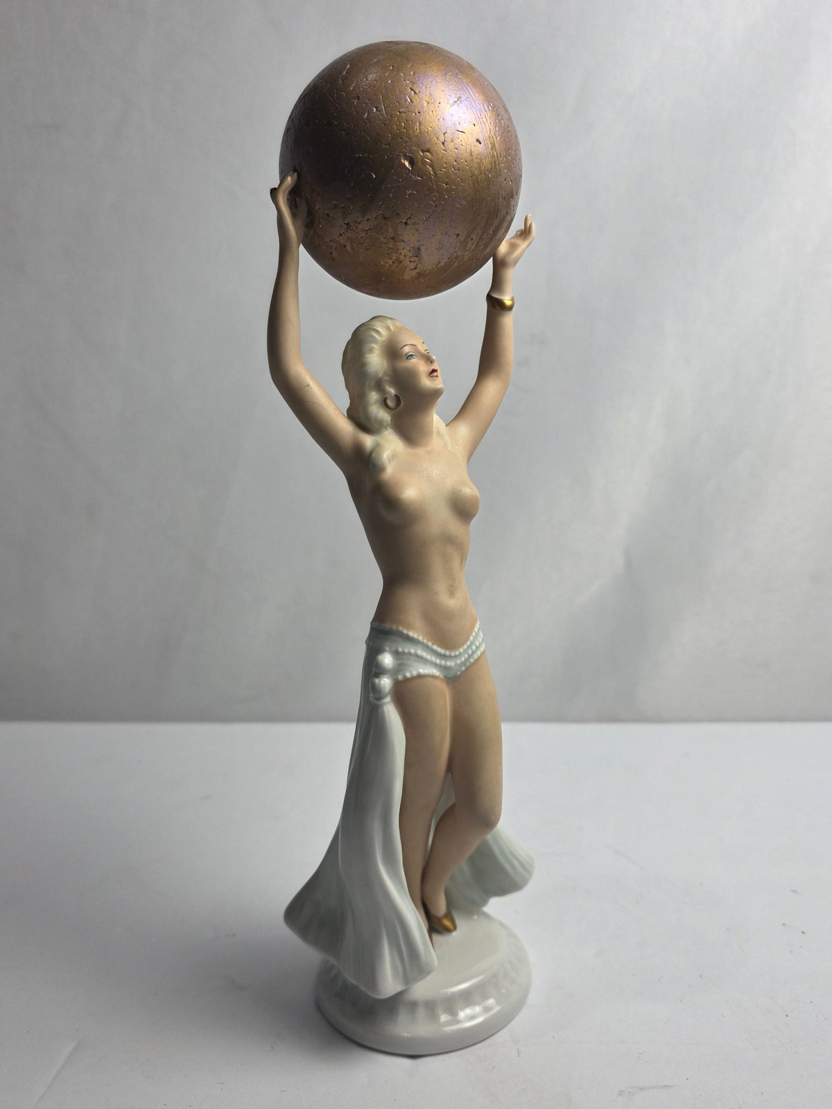 Vtg. Art Deco Schaubach Porcelain Figurine