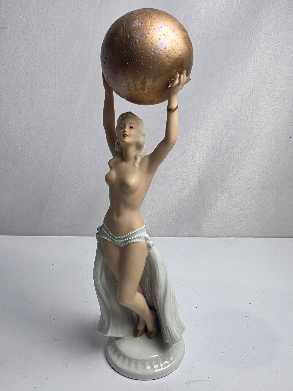 Vtg. Art Deco Schaubach Porcelain Figurine