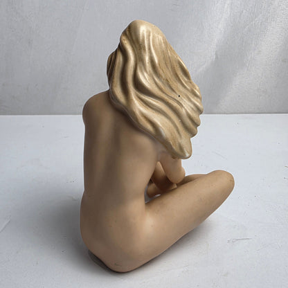 Vtg. Bavarian Porcelain Nude Woman Figuruine
