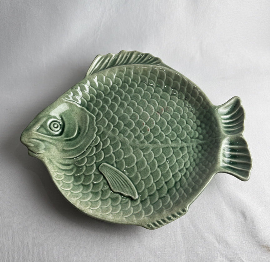 Antique Fish Service Set (16) CSBH