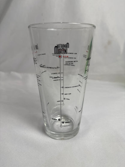 Libbey Cocktail Recipe Mixing Glass