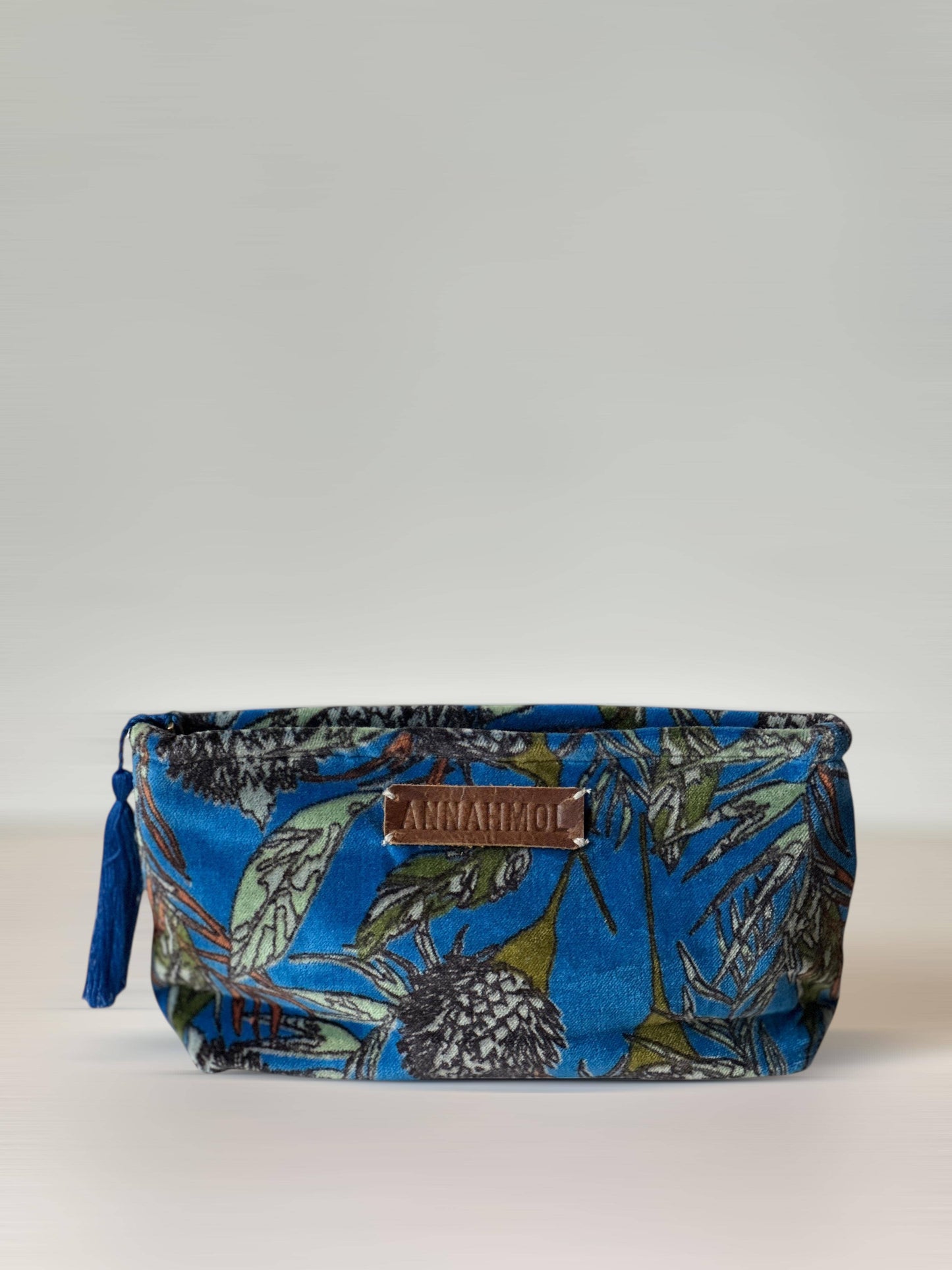 Velvet Makeup Pouch: Assorted Prints