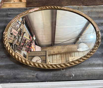 Vintage Oval Mirror