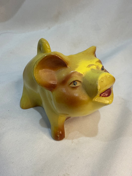 Vintage Homestead Savings Piggy Bank