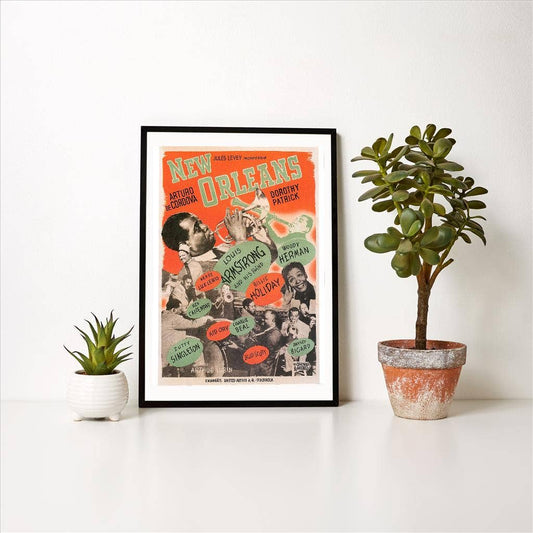 Art Print AP-301 Poster for New Orleans Jazz