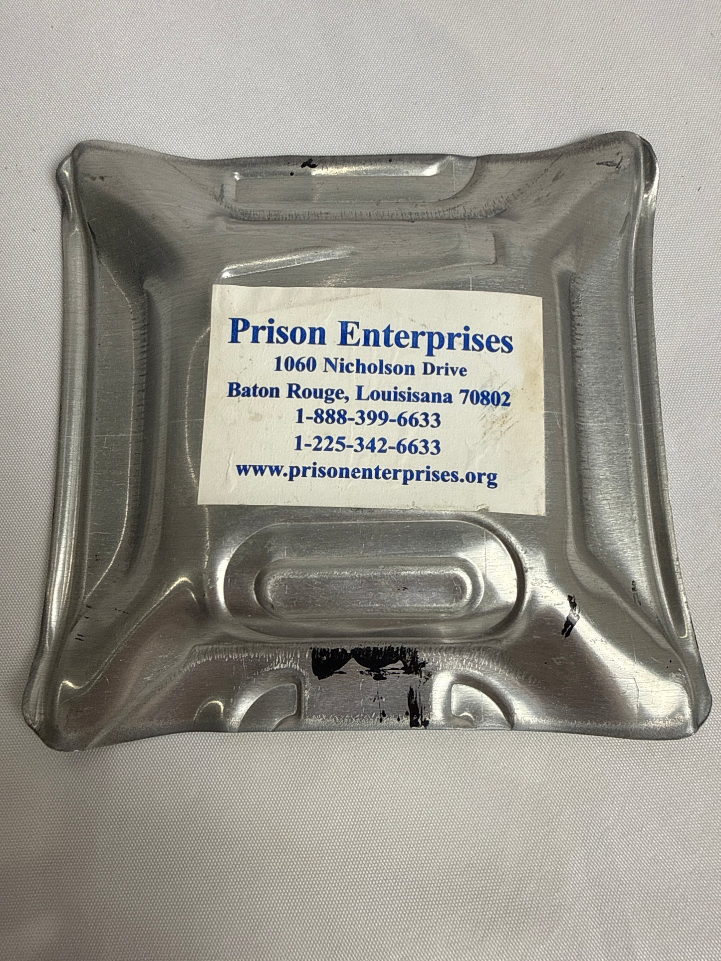 Louisiana License Plate Ash Tray