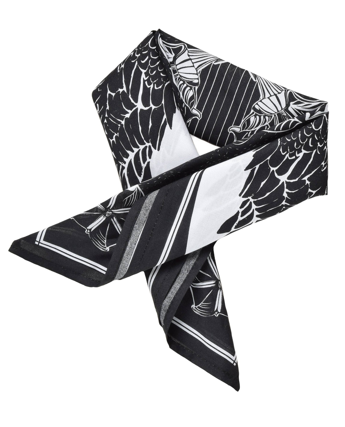 Crow Bandana - Dark Black