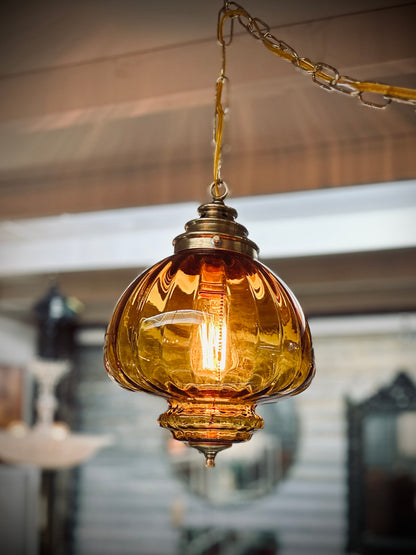 “Shag” Vintage Swag Light