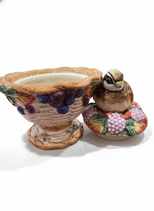 Fitz&Floyd Quail Box CSBH