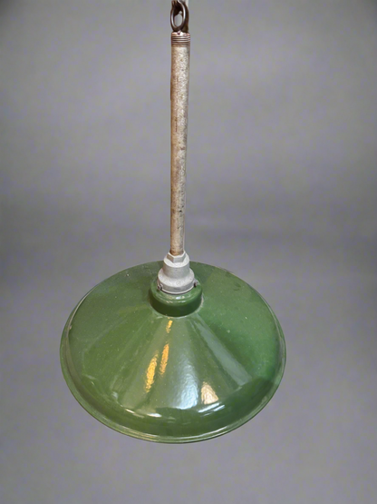 Vtg Industrial RLM Pendant Lights cs