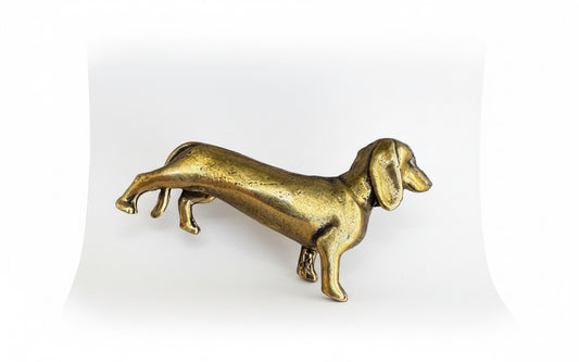 Brass Dachschund CSBH