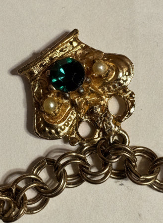 Vtg New Orleans Charm Bracelet CSBH