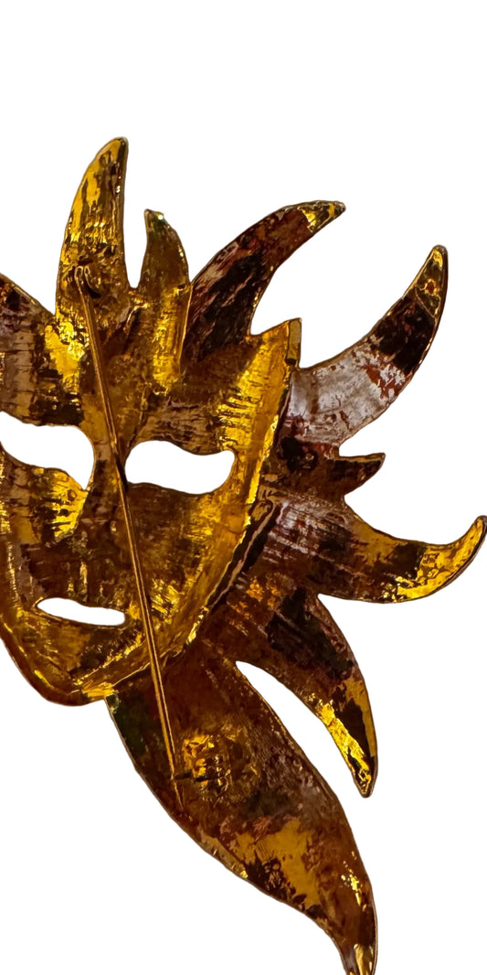 Vtg Mardi Gras Brooch CSBH