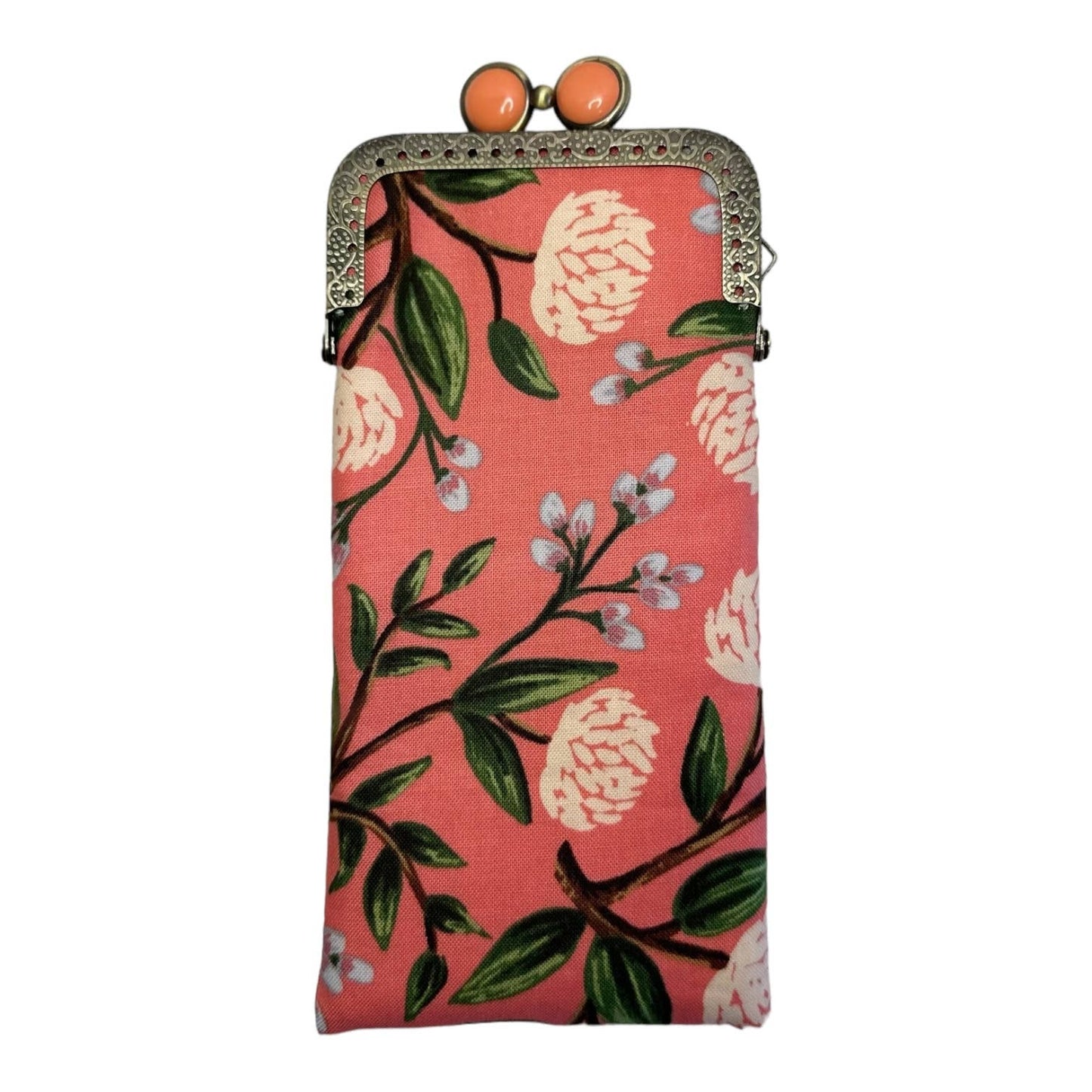Kiki & Syds Eyeglass Case - Peony Sorbet