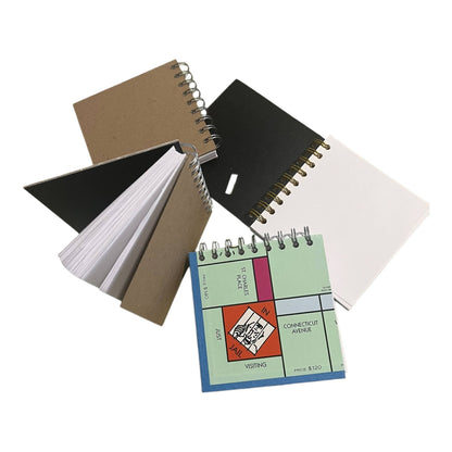 Upcycled Hand Made Board Game (5x5") Journal (min 5)
