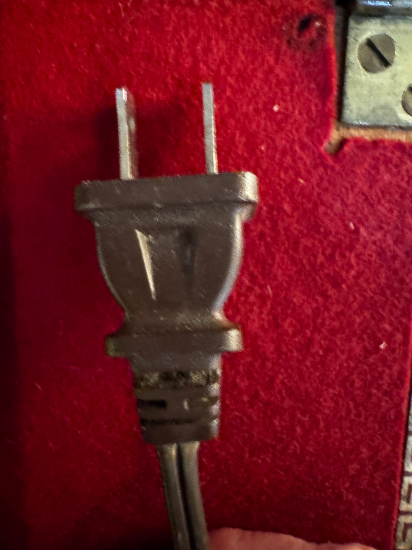 Vtg Famille Rose Lamp CSBH