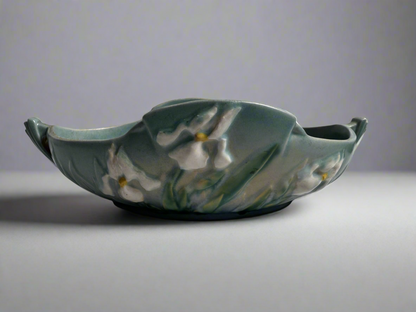 Roseville Iris Console bowl oval