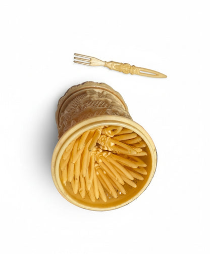 Vtg Appetizer Fork Set CSBH