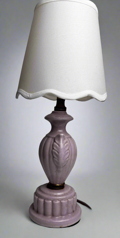 Vtg Boudoir Lamp