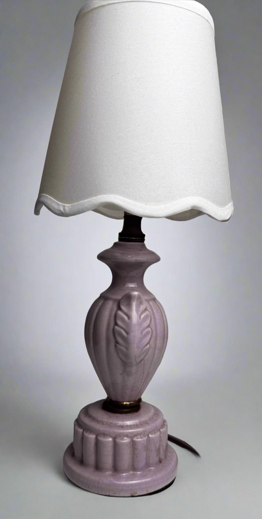 Vtg Boudoir Lamp