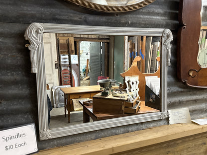 Vintage Painted Tassel Mirror