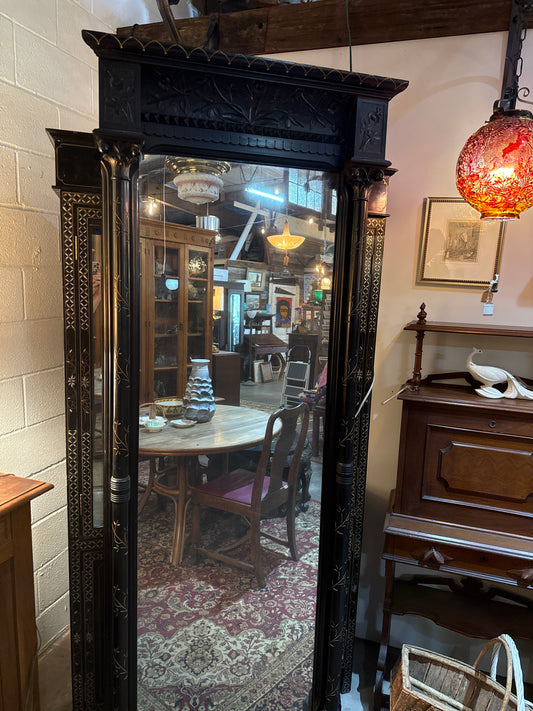 CSA Vtn Renaissance Revival Ebonized Mirror