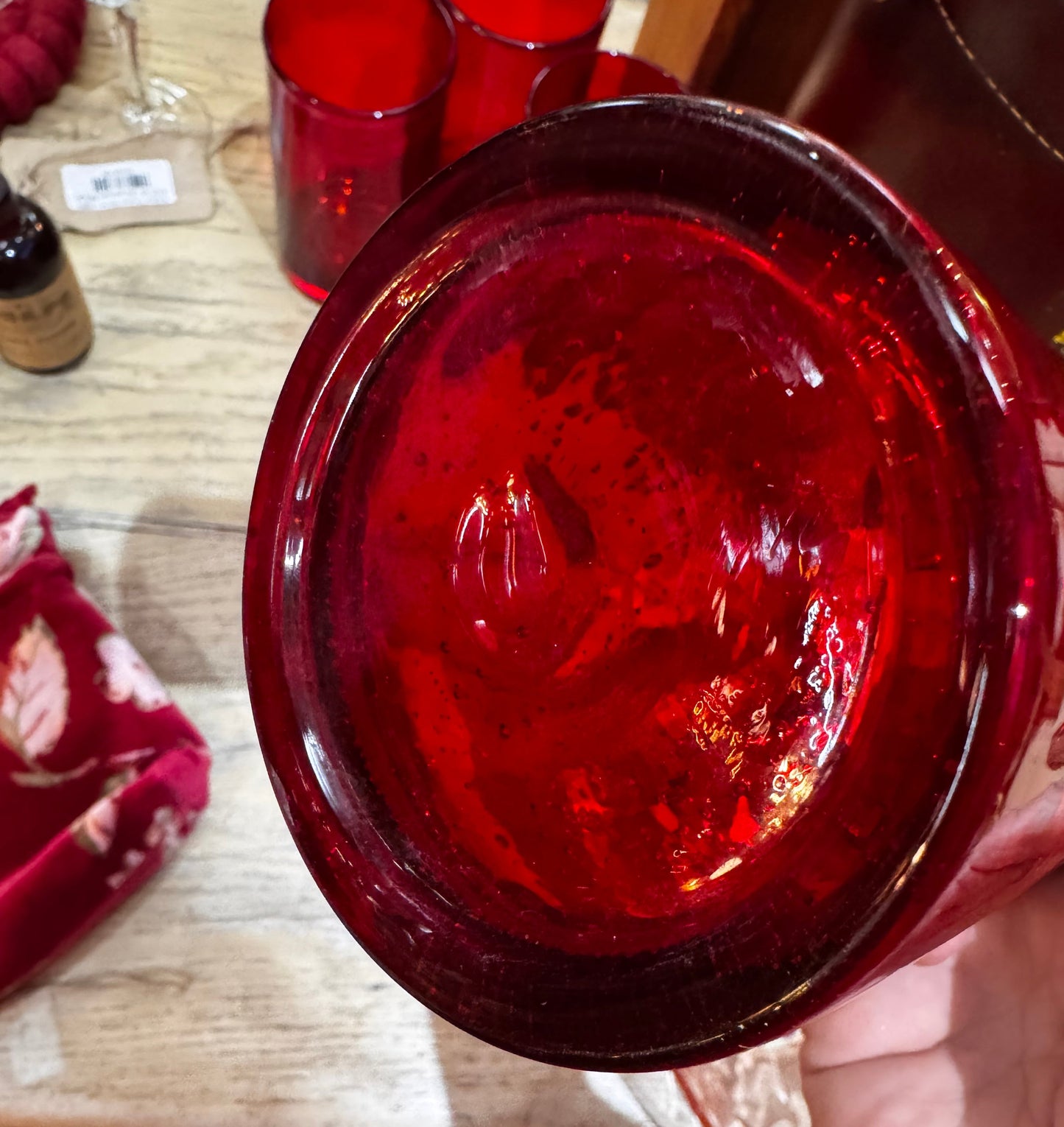 Mexican Hand Blown Glass (1) CSBH