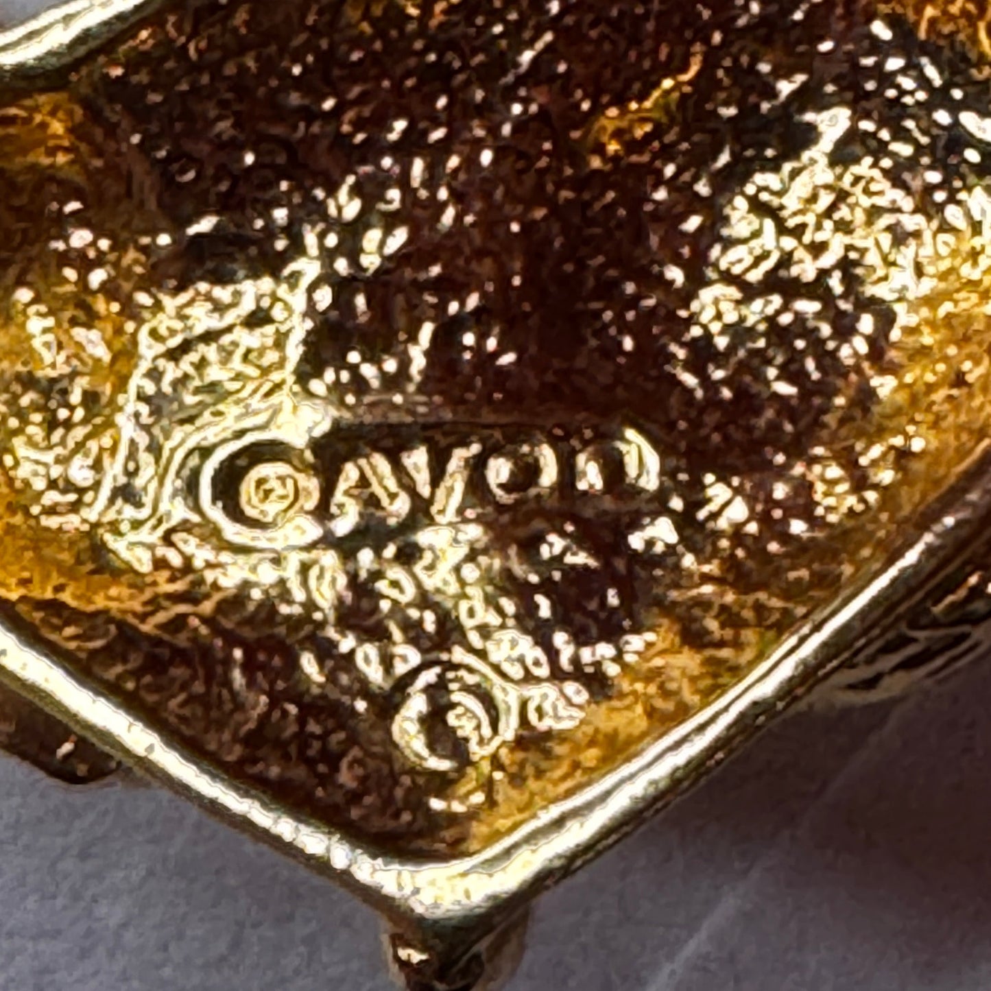 Vtg Avon Cat Earrings CSBH