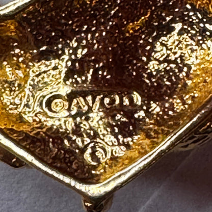 Vtg Avon Cat Earrings CSBH