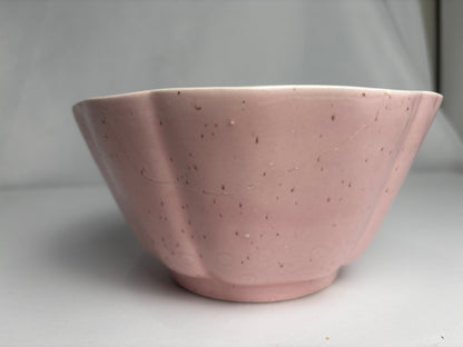 Vintage Valley Vista Ceramic Pink Strawberry Lidded Jar | Speckled Majolica Sugar Bowl #310 CSHW