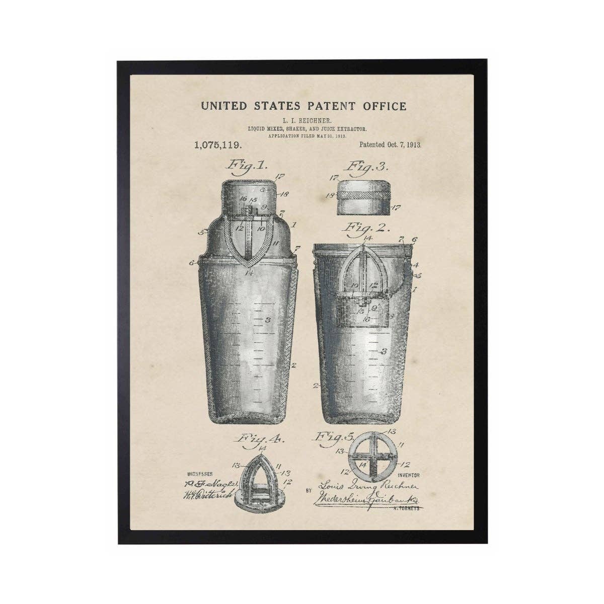 Watercolor Patent Shaker