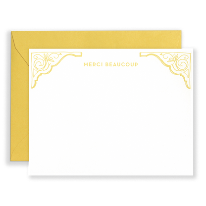 Merci Beaucoup Stationery Set: Cobblestone