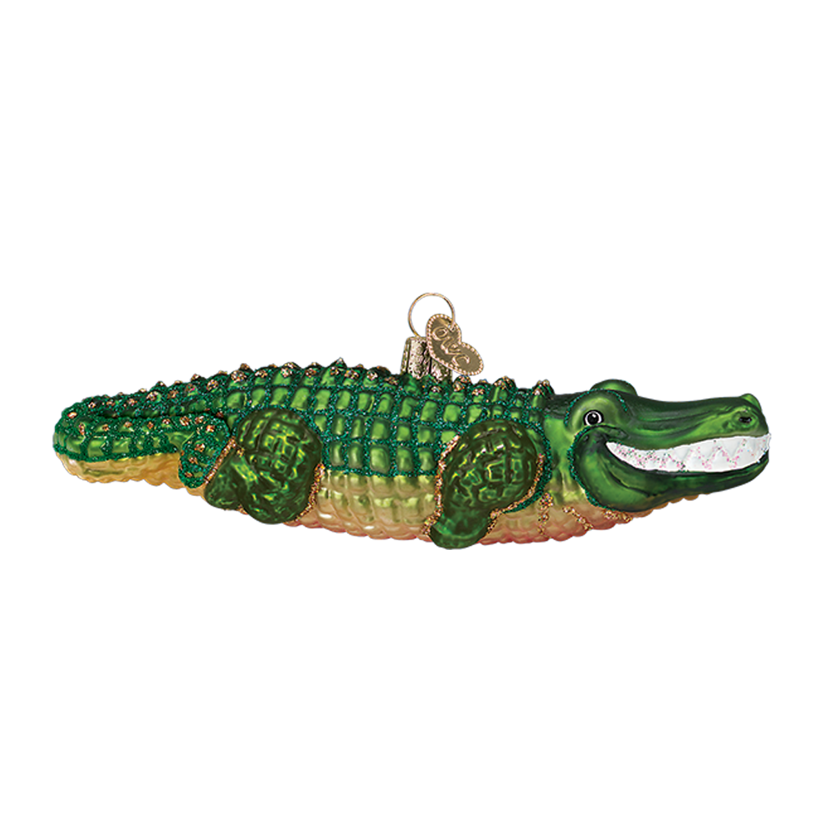 Alligator Christmas Ornament