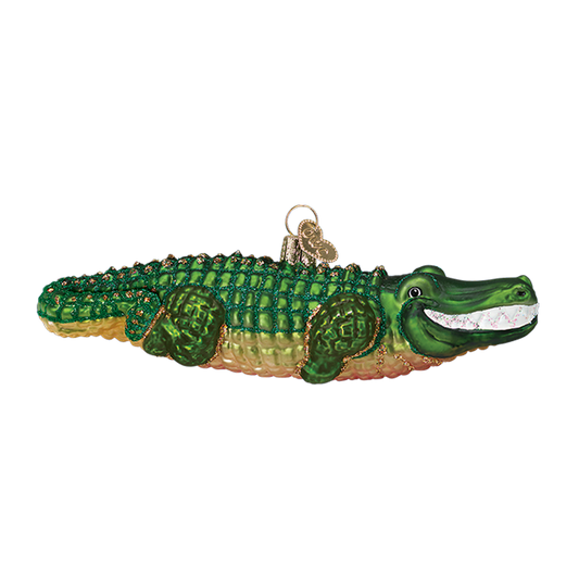 Alligator Christmas Ornament