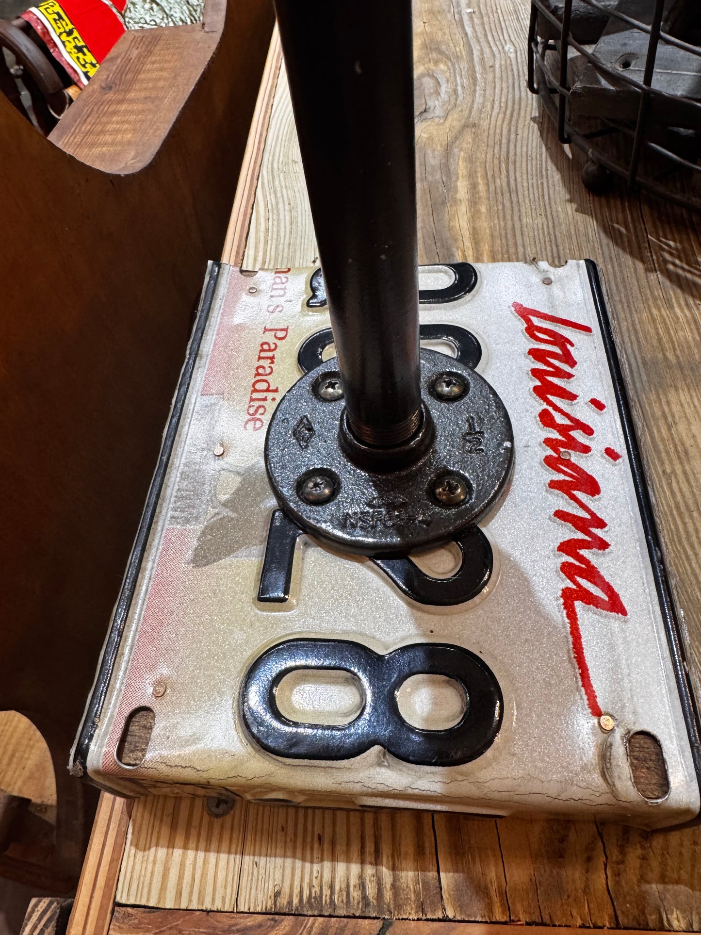 OOAK Industrial Look Lamp CSBH