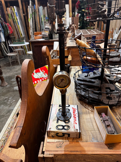 OOAK Industrial Look Lamp CSBH