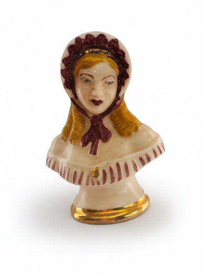Vtg Lady Bust CSBH