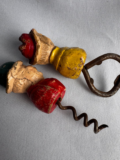 Vtg Laurel/Hardy barware CSBH