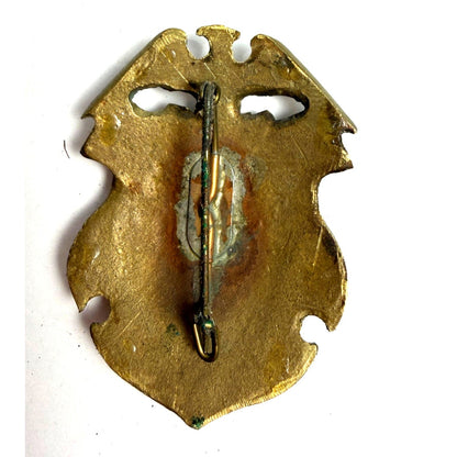 Vintage Wells Fargo Express Co. Special Agent Brass Pin Badge