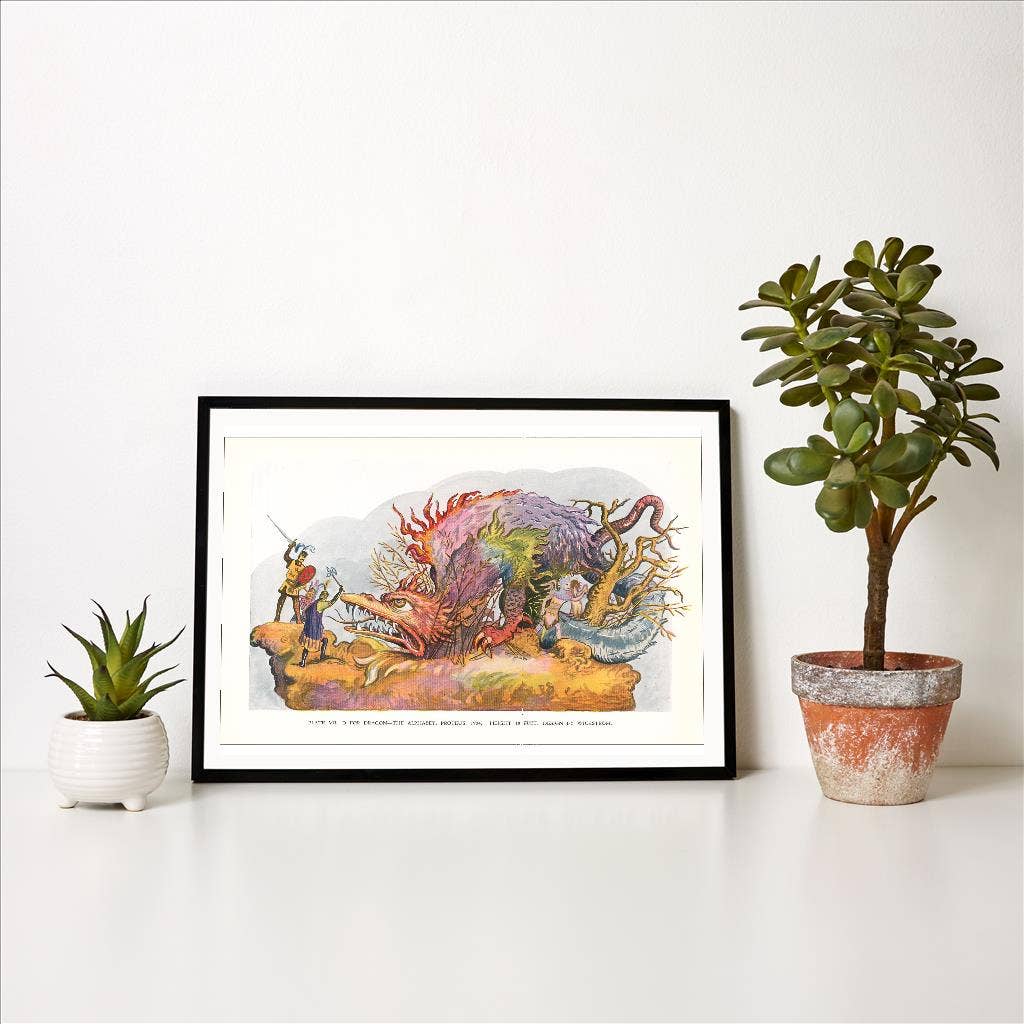 Art Print LU-329 Mardi Gras Float Rendering