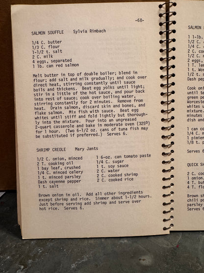 Vtg Cookbook Mushroom Cover CSBH