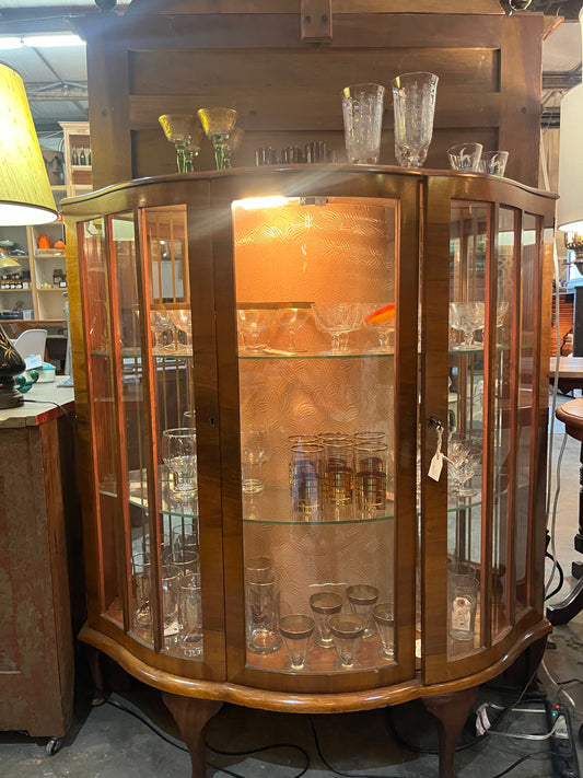 Glass Front Curio Cabinet