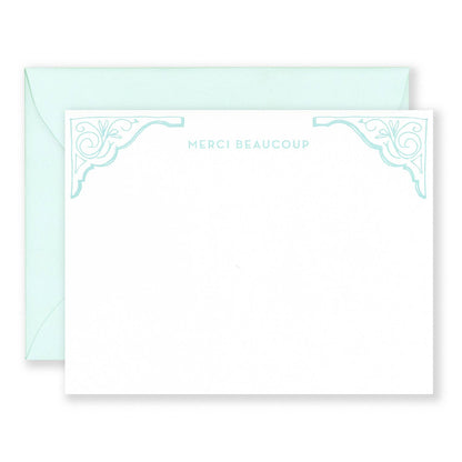 Merci Beaucoup Stationery Set: Cobblestone