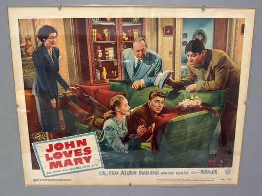 CSRR Poster of 1947 Film “John Loves Mary”