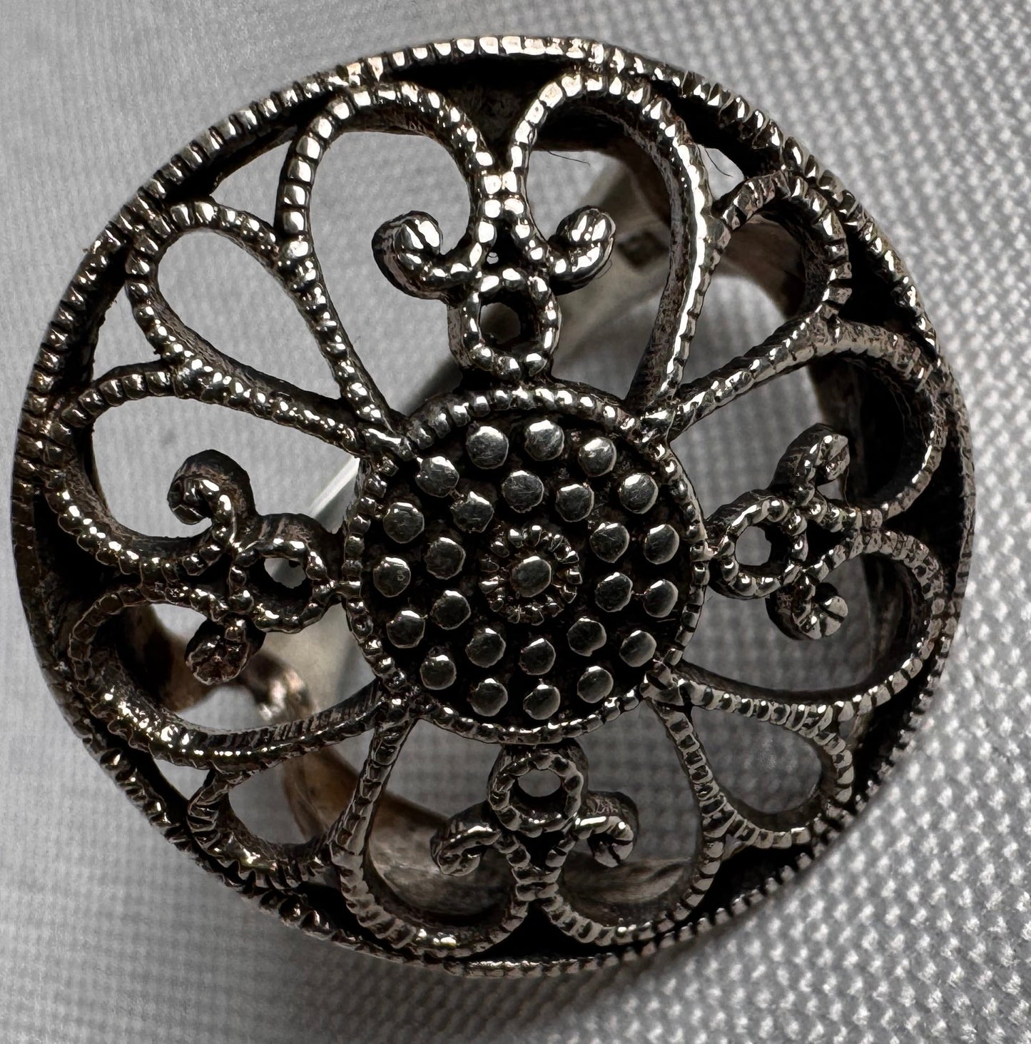 SSilver Filigree Ring CSBH