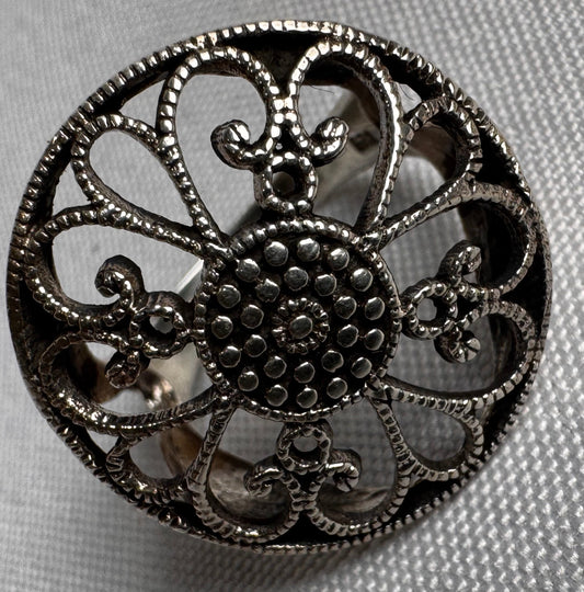 SSilver Filigree Ring CSBH