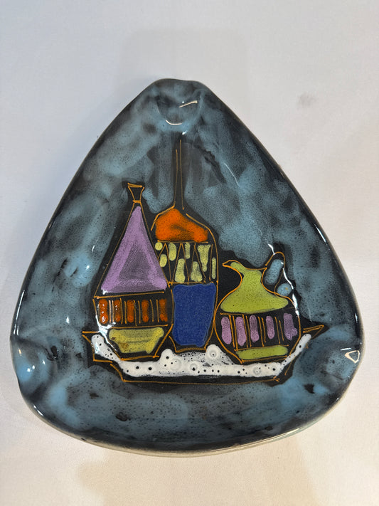 MCM Handmade Whimsical Style 70’s Italian Plate