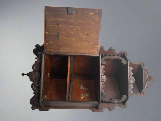 Vic. Eastlake Corner Cabinet CSRR