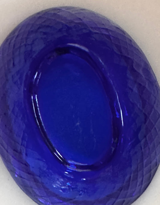 Vtg Cobalt Hen on Nest CSBH